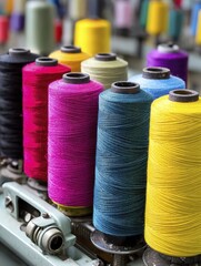 Various club golf balls, displaying a range of colors - many different golf range