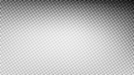 Black Dotted Texture on White Background . Modern Vector Art . Old Paper Effect with Comic Texture . Abstract Wall Design . Grunge Comic Texture Overlay . Vintage Paper Look