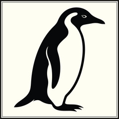 Fototapeta premium penguin vector illustration