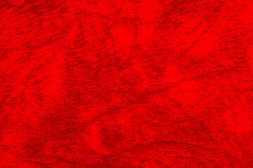 Red Leather Texture Close Up Background