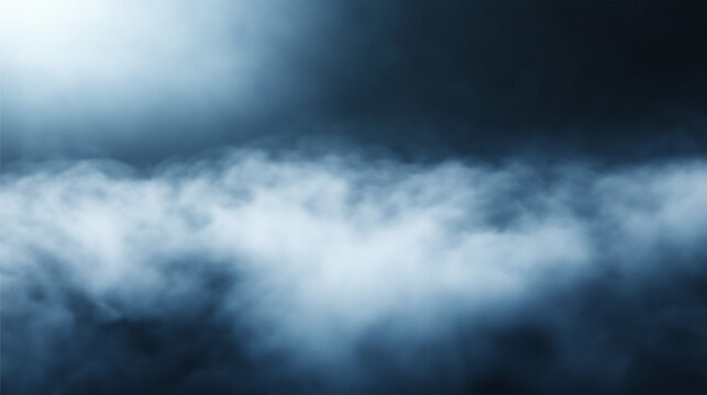 Deep ocean fog rolling over a dark seascape HD Background, Luxury hd wallpaper Image, Trendy Background illustration 
