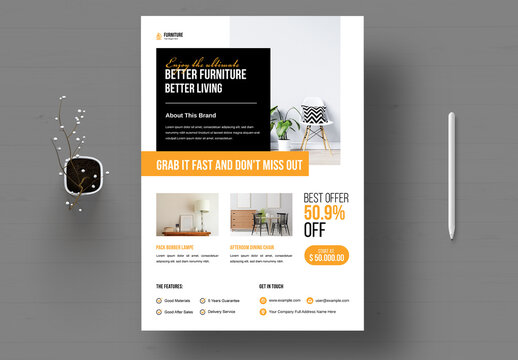 Furniete Modern Furniture Flyer