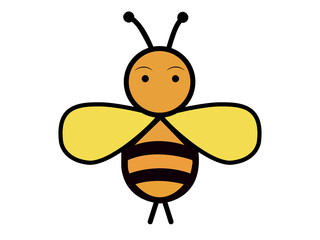 Honeybee Illustration Design
