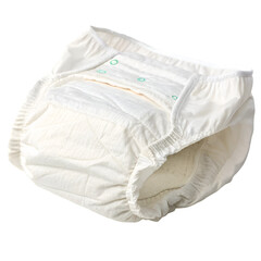 Diaper isolated on transparent background
