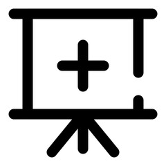 Obraz premium education dashed line icon