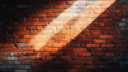 Brick Wall Sunlight