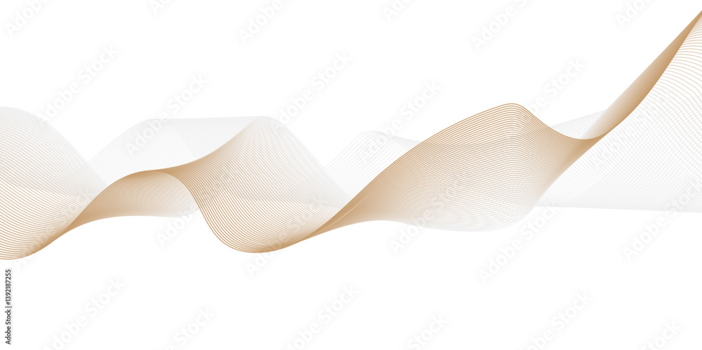 Poster abstract mesh stripe design. music dynamic gradient thin digital line. technology flow web science t