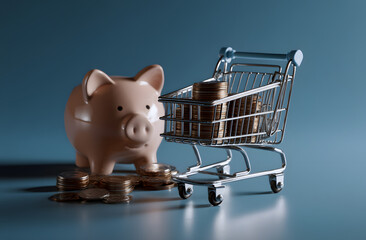 saving piggy for a Mortgage or investment 
