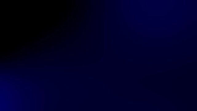 Dark blue abstract gradient light wave blurry color mixing background animation, elegant motion graphics