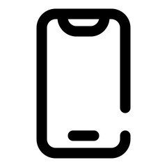 device dashed line icon