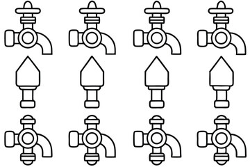 Powerflow Tap Line Art Representation of Smooth Flow Technology