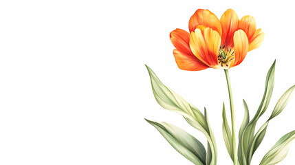 drawing flower color illustration