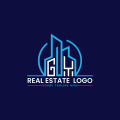 Fototapeta premium GY Real Estate and Construction Logo Design