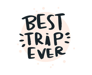 Set hand drawn adventure logo