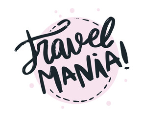 Set hand drawn adventure logo