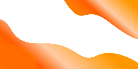 Orange fluid abstract background. Eps10 vector