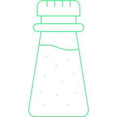 Peppericon single vector illustration