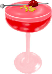 Cherry cocktail 