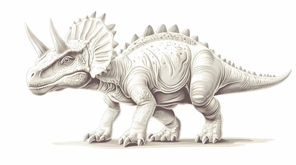 Fototapeta premium dinosaurs for drawing illustration