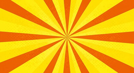 Sunburst Radiance: A Digital Burst of Color AI Generated