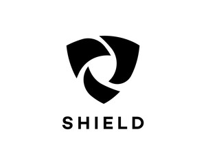 Abstract Shield Logo Design Protection, Security, Safety, Defense, Symbol, Icon, Graphic, Branding, 