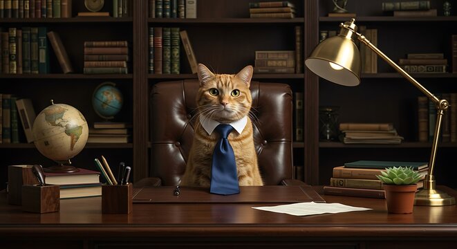 The Weight of a Thousand Purrs AI Generated