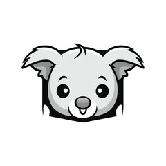 Cute Koala Cartoon Mascot