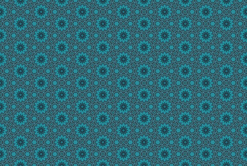 Seamless Digital Perspective Geometric Shape Interior Symmetric Decoration Art Texture Design Graphic Fabric Textile Endless Tile Wallpaper Cloth Background Template Luxury Fashion Visual Pattern.