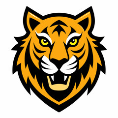 Tiger mascot logo