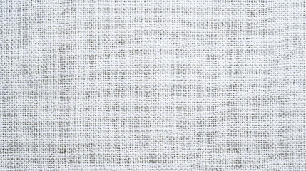 Fototapeta premium White linen fabric cloth texture for background, natural textile pattern