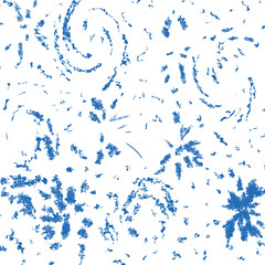 The wet texture imitates the water surface or wet elements in the form of swirls and sea waves.