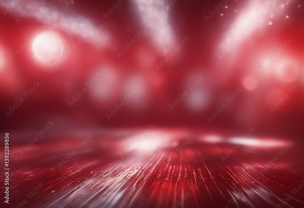 Poster red rays ai generated background design texture burst star explosion