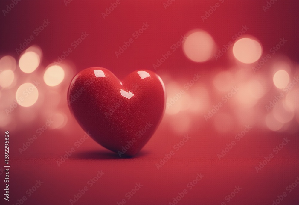 Aufkleber background red object heart including cg shaped image colours stylish seamless style pattern materia