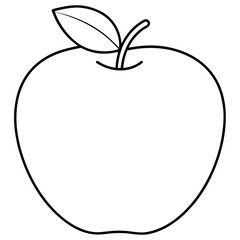 Apple art vector