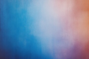 Ethereal Color-Blending in Minimalistic Blue Gradient Background | Artistic Design for Decorative Wallpaper