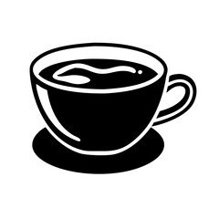 espresso cup icon, espresso cup line art - simple line art of espresso cup, perfect for espresso cup logos and icons