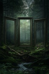 Forest Reflections Through Frames of excellence in splendor beyond compare with grace in style