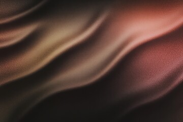 Obraz premium Abstract Fluid Waves: Modern Red and Brown Gradient Texture Background