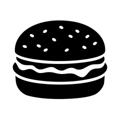 hamburger icon, hamburger line art - simple line art of hamburger, perfect for hamburger logos and icons