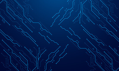 vector futuristic circuit board , Electronic motherboard , Communication and engineering concept , Hi-tech digital technology concept