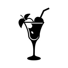 peach bellini icon, peach bellini line art - simple line art of peach bellini, perfect for peach bellini logos and icons