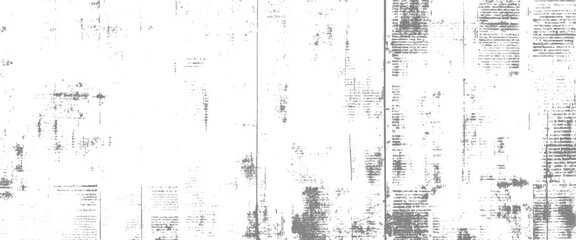 Vector old newspaper or magazine and map clippings