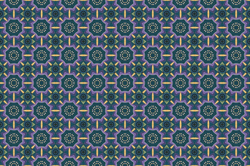 Seamless Graphic Geometric Interior Endless Background Wallpaper Tile Textile Digital Texture Fabric Cloth Fashion Template Design Decoration Luxury Art Symmetric Perspective Visual Shape Pattern.