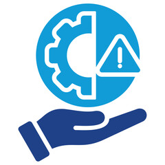 Risk Management Icon