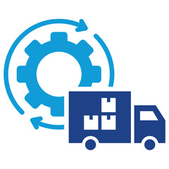 Supply Chain Management Icon