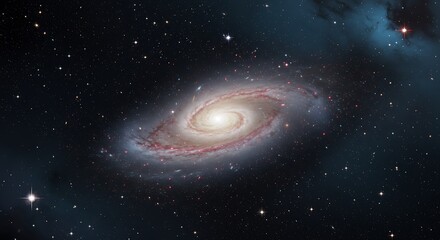 Fototapeta premium Cosmic Swirl AI Generated