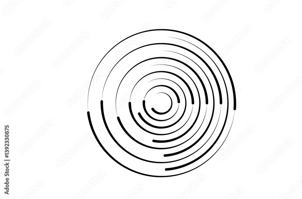 Poster png swirl round background circle frame curve element abstract illustration modern logotype motion g