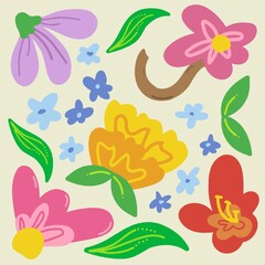 Quirky flowers and plants