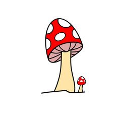 Mushroom illustration