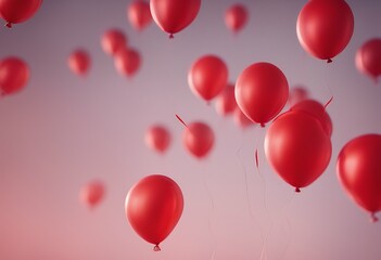 red color time background balloon celebration bright helium amusement carnival inflatable festive fun celebrate event decoration floating gas flying air entertainment gift birthday design happy